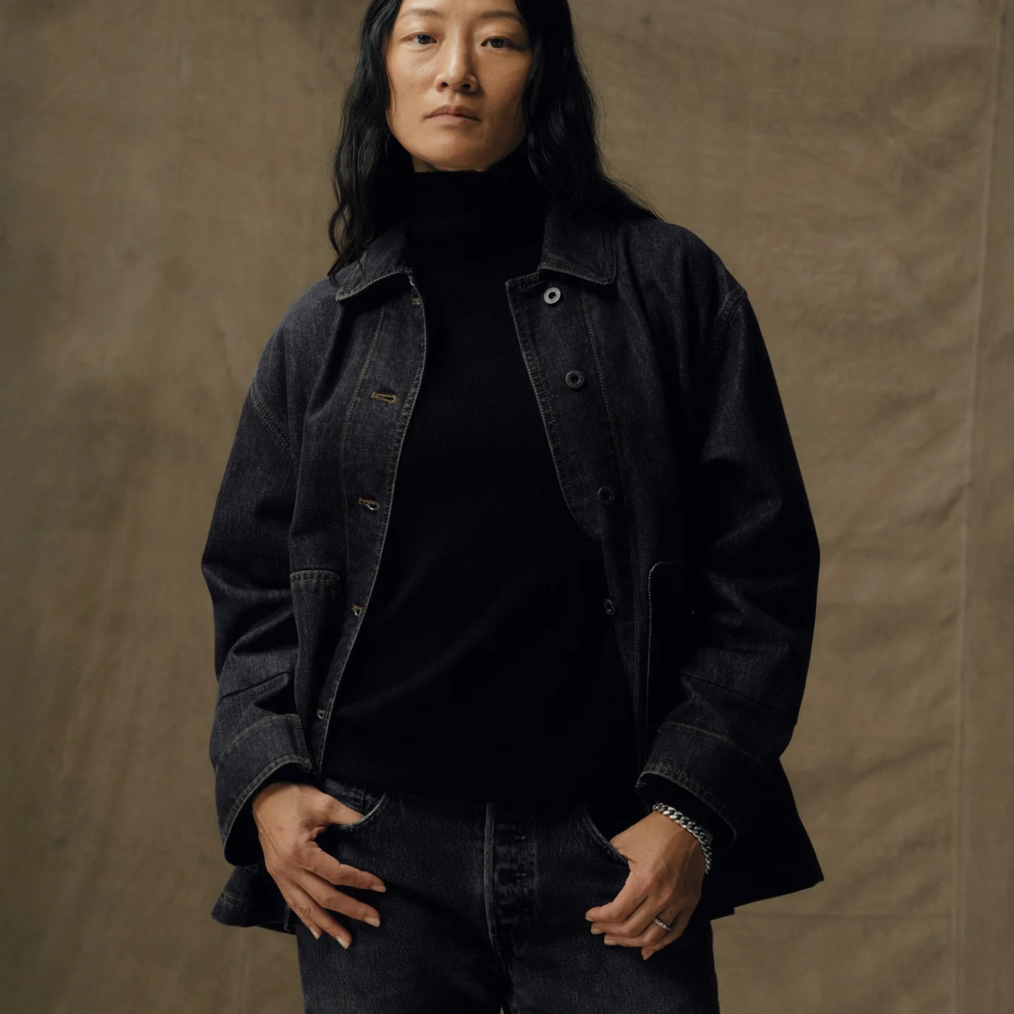 Filson Womens Denim Barn Coat