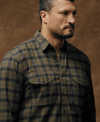 Filson Mens Alaskan Guide Shirt - Otter Green/Black Plaid