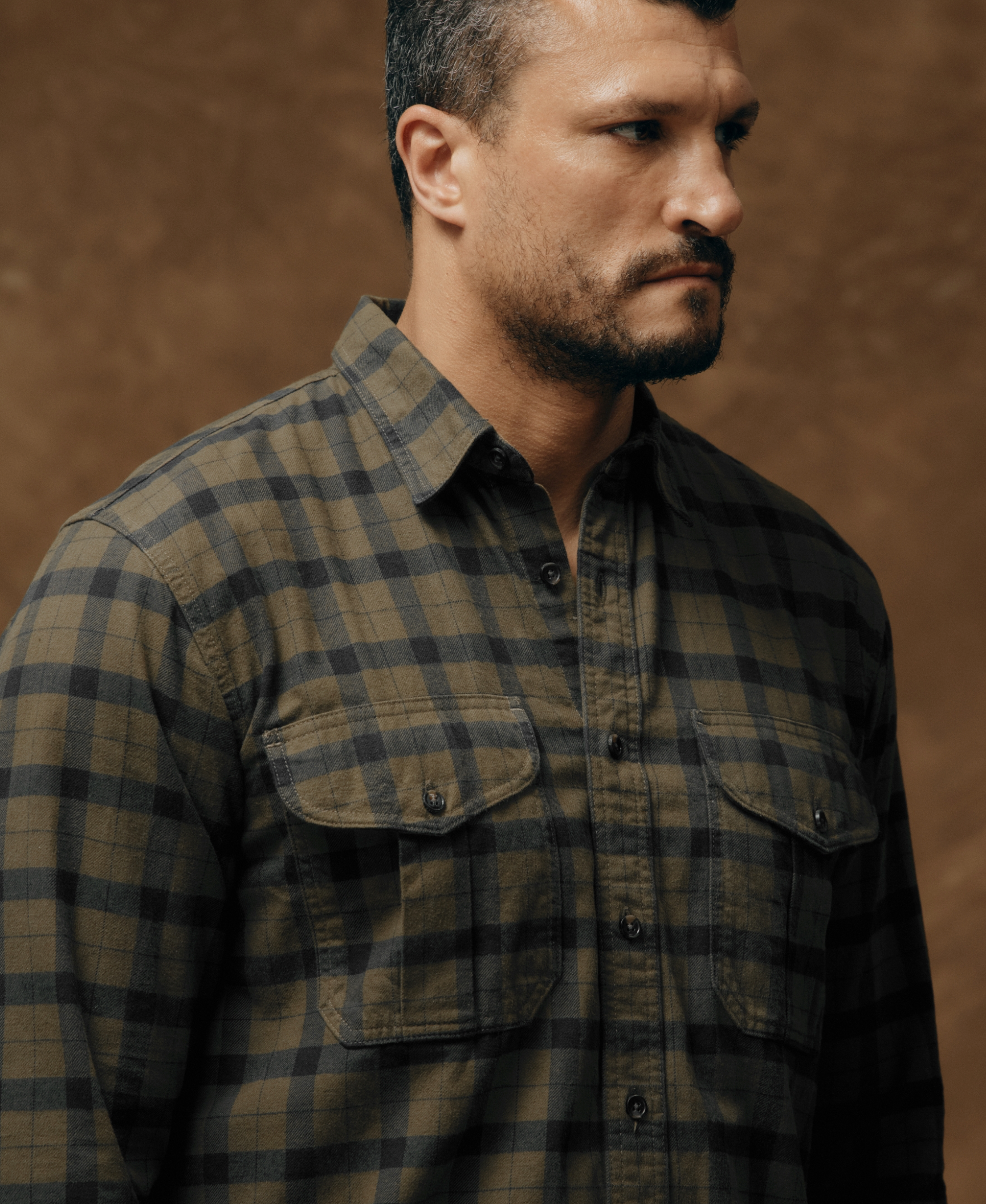Filson Mens Alaskan Guide Shirt - Otter Green/Black Plaid