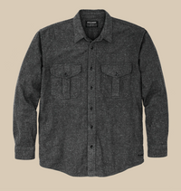 Filson Mens Alaskan Guide Shirt - Dark Heather Gray