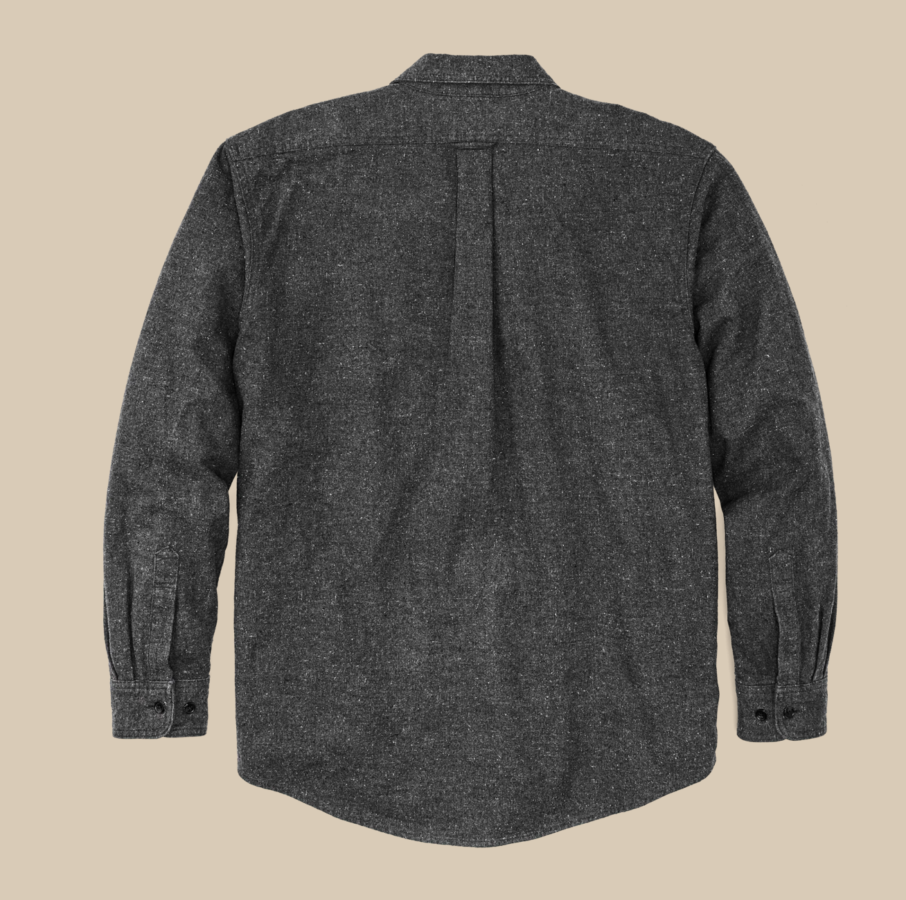 Filson Mens Alaskan Guide Shirt - Dark Heather Gray
