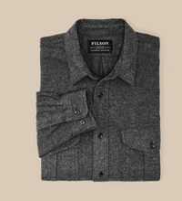 Filson Mens Alaskan Guide Shirt - Dark Heather Gray