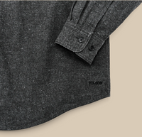 Filson Mens Alaskan Guide Shirt - Dark Heather Gray