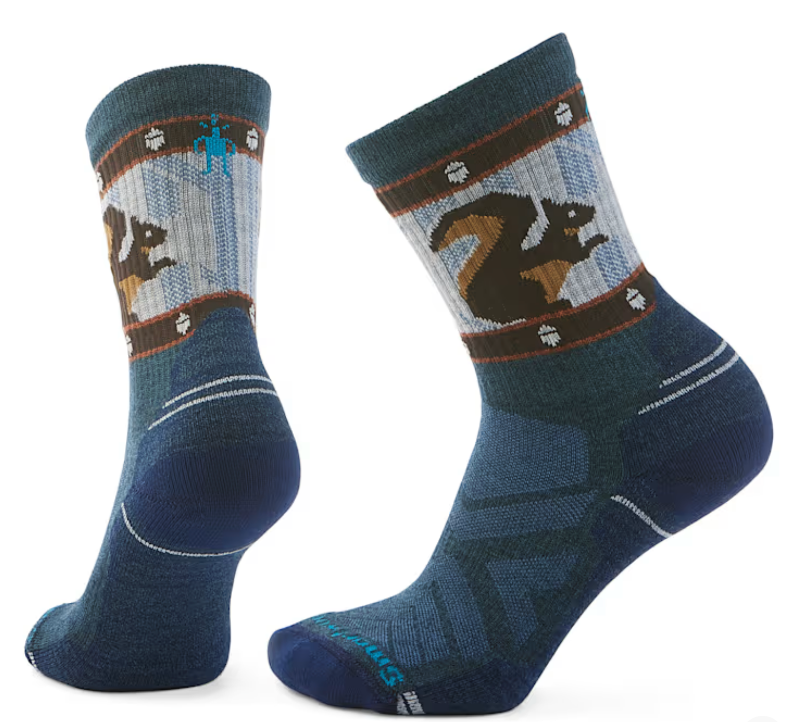 Smartwool Womens Hike Squirrely Crew Socks