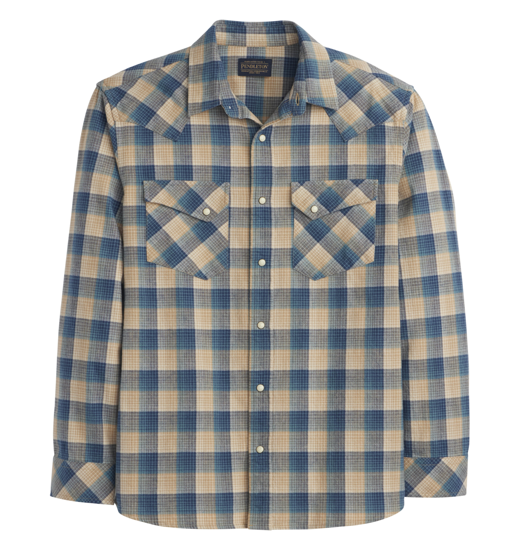 Pendleton Mens Flannel Wyatt Shirt