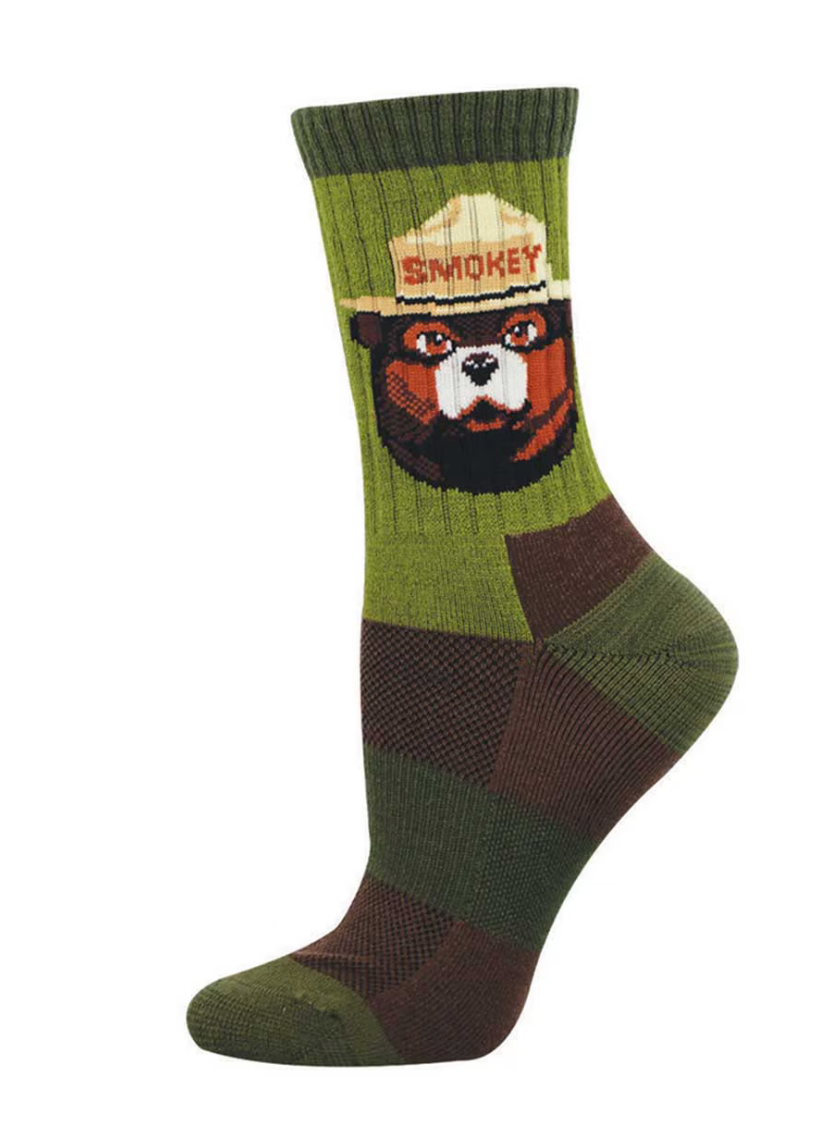Socksmith Womens Smokey Bear Portrait - Bob's Outdoor