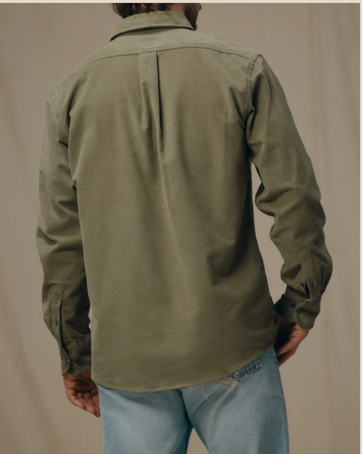 Filson Mens Moleskin Seattle Shirt - Lovat