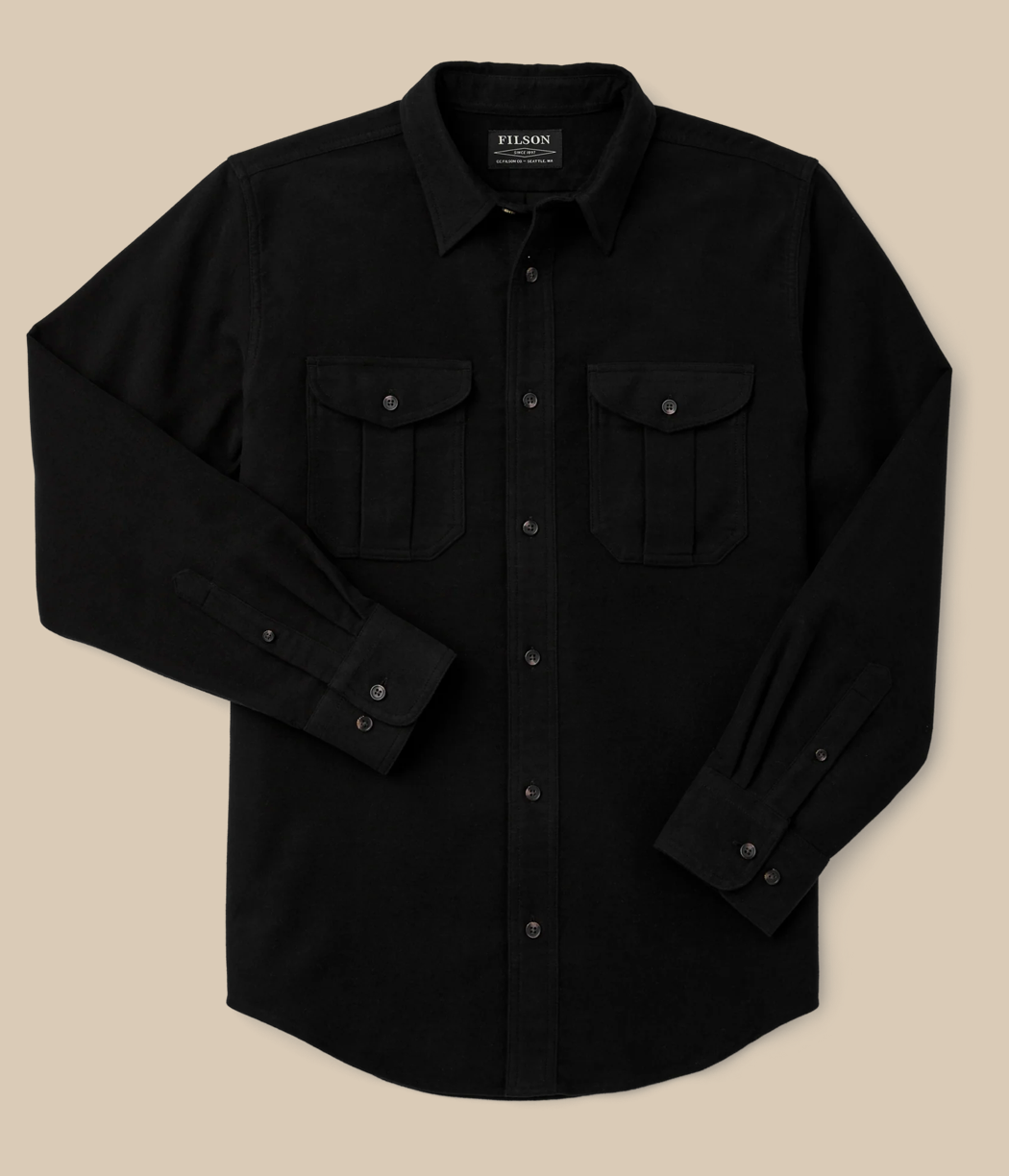 Filson Mens Moleskin Seattle Shirt - Bob's Outdoor