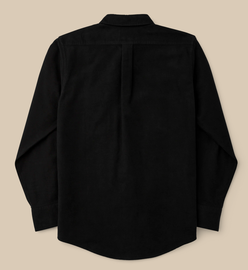 Filson Mens Moleskin Seattle Shirt - Coal