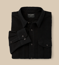 Filson Mens Moleskin Seattle Shirt - Coal