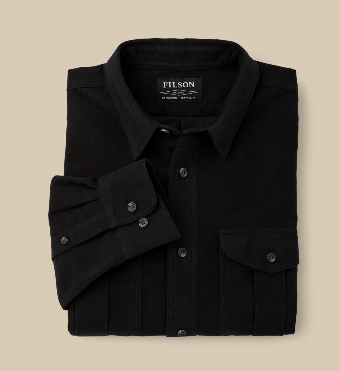 Filson Mens Moleskin Seattle Shirt - Bob's Outdoor