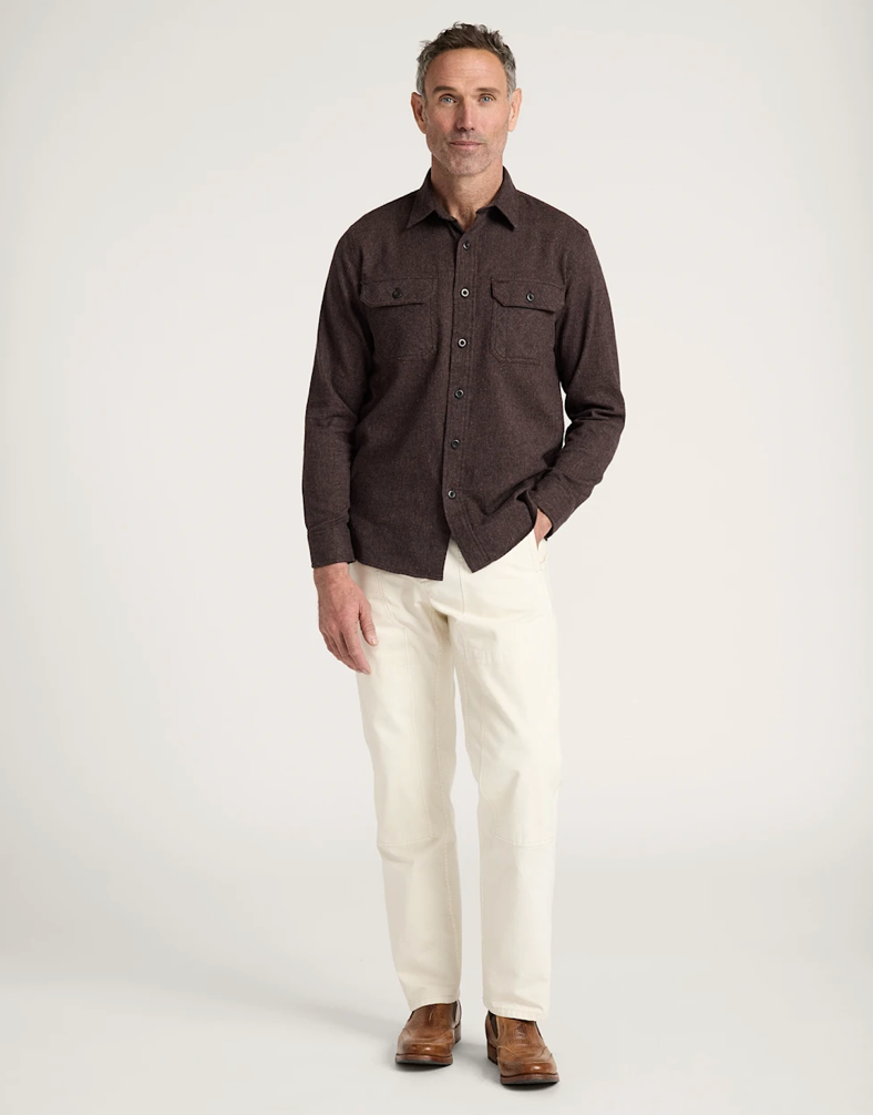 Pendleton Mens Burnside Double Brushed Flannel Shirt