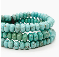 Lizou Rondelle Bead 3 Strand Bracelet