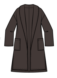 Habitat Olivia Womens Boiled Wool Car Coat - Bob's Outdoor