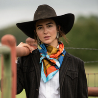 Fringe A Little Romance Silk Scarf