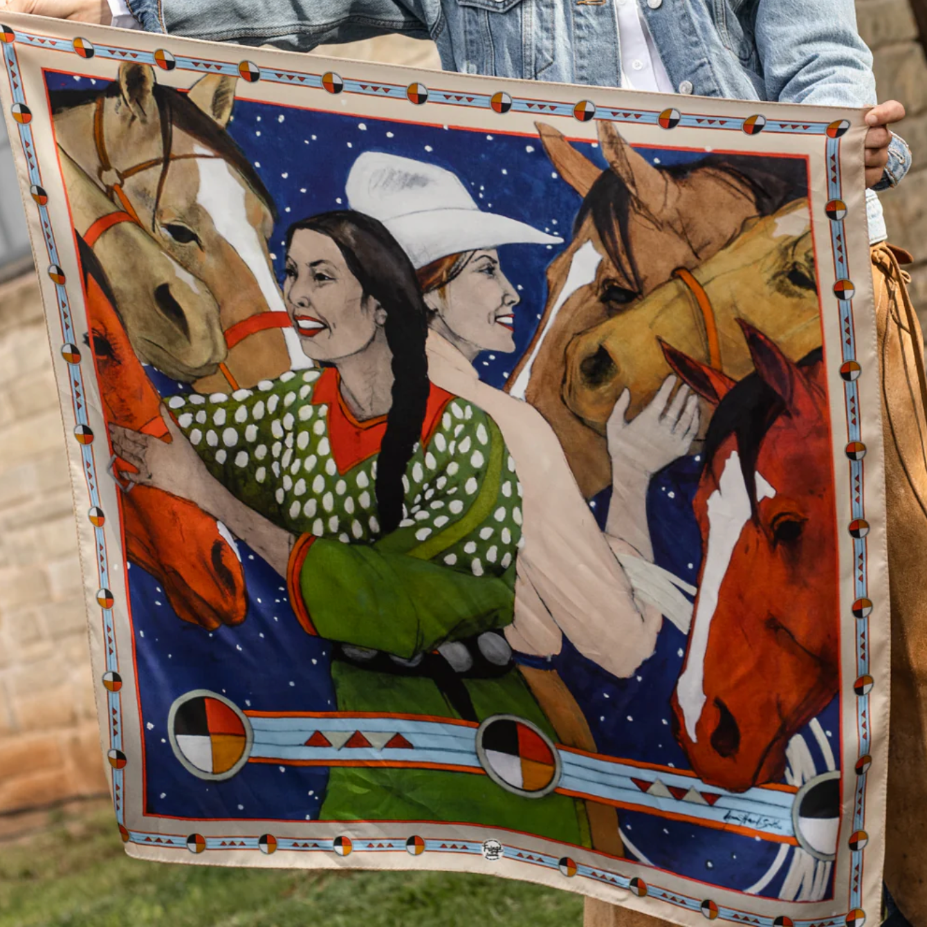 Fringe Moonlight Rendezvous Scarf