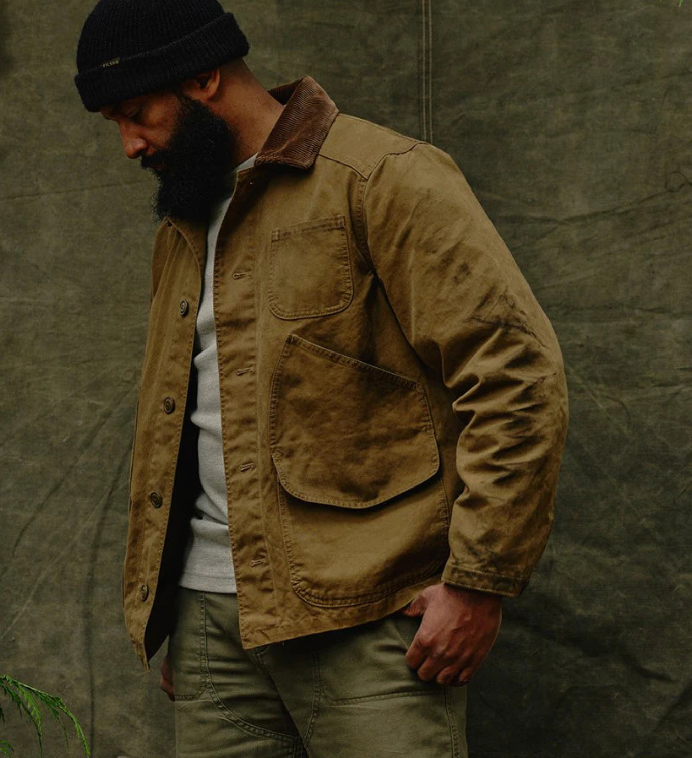 Filson Mens Canvas Outfitter Jacket - Bob's Outdoor