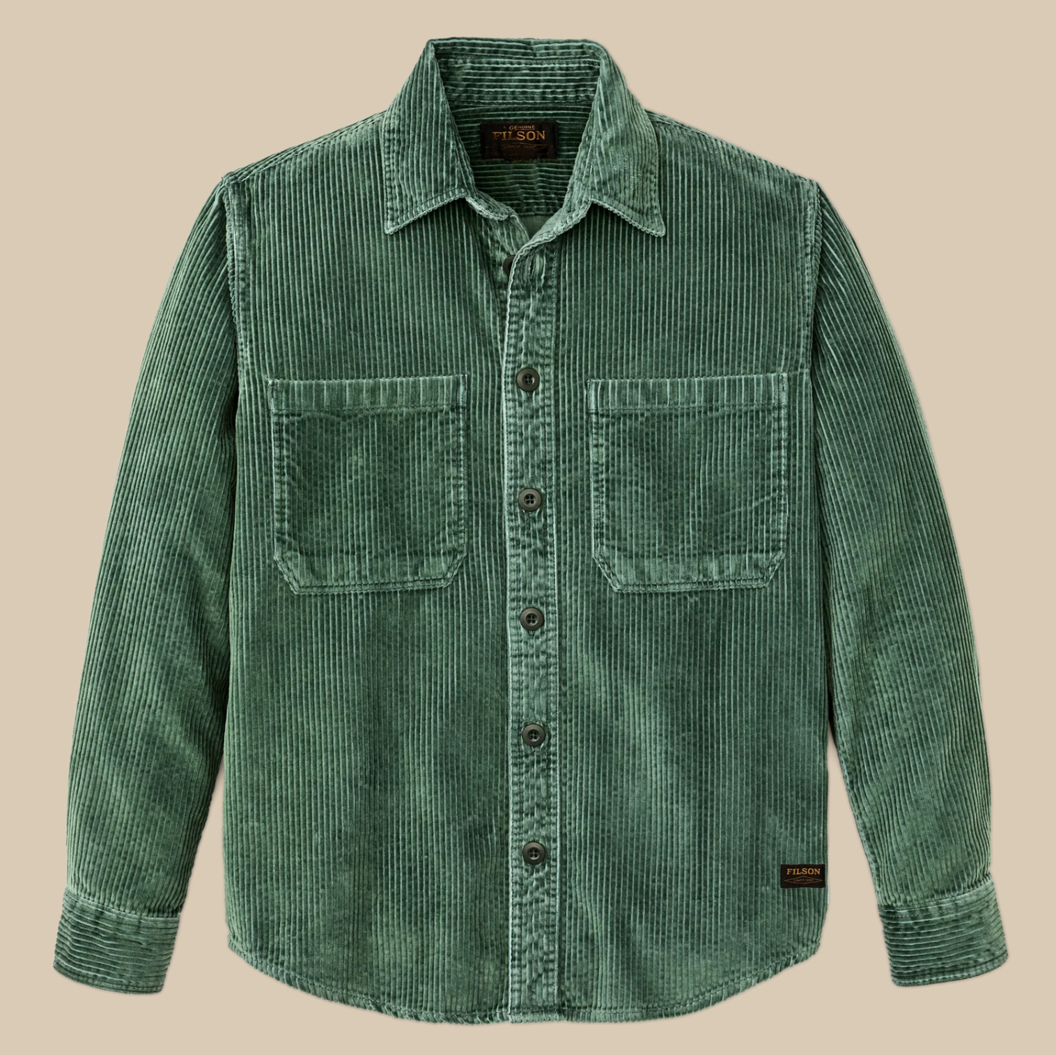 Filson Mens 6-Wale Corduroy Shirt