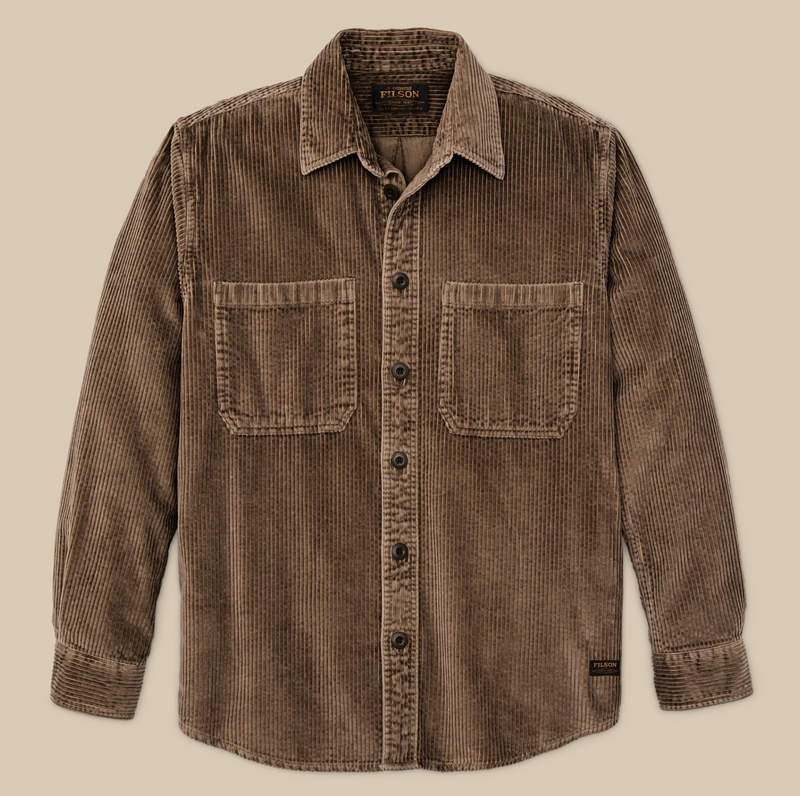 Filson Mens 6-Wale Corduroy Shirt