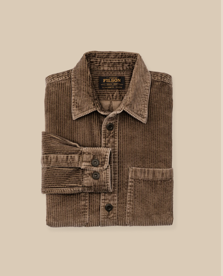 Filson Mens 6-Wale Corduroy Shirt