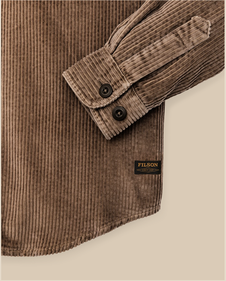 Filson Mens 6-Wale Corduroy Shirt