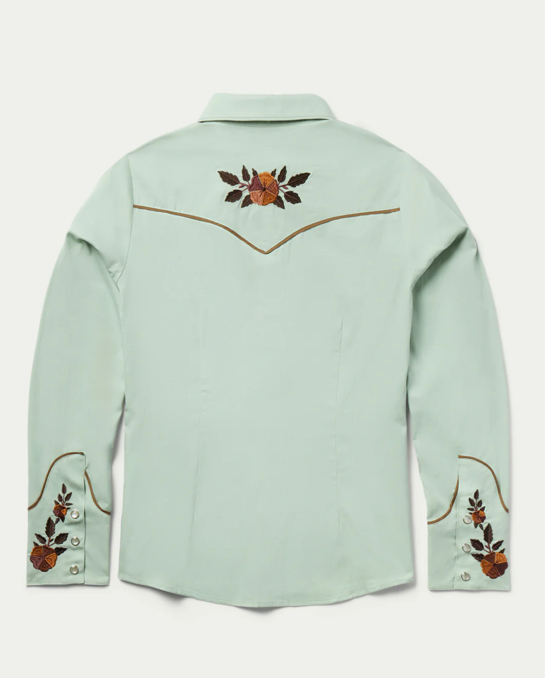 Schaefer Womens Embroidered Snap Western Shirt