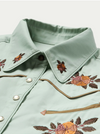 Schaefer Womens Embroidered Snap Western Shirt