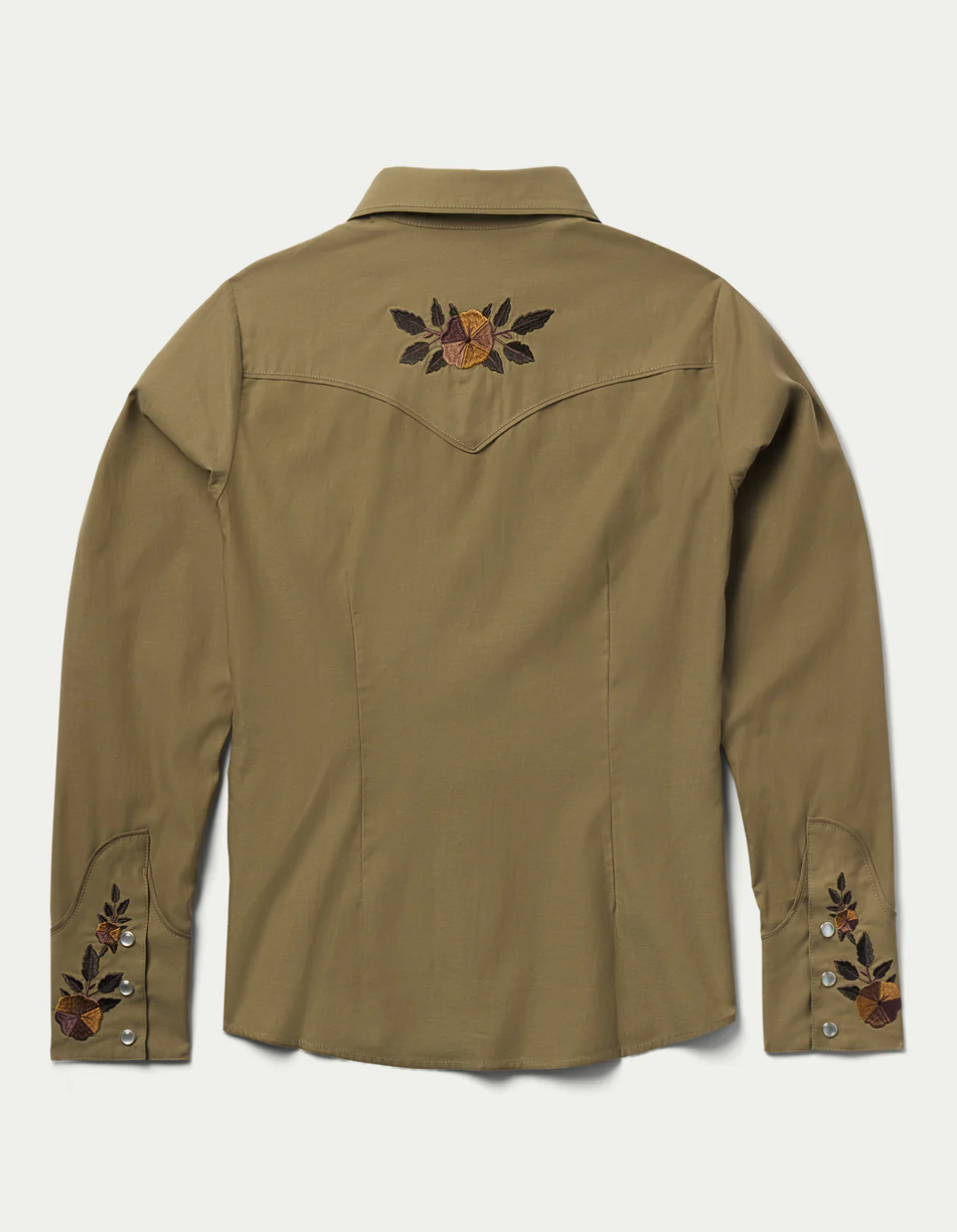Schaefer Womens Embroidered Snap Western Shirt