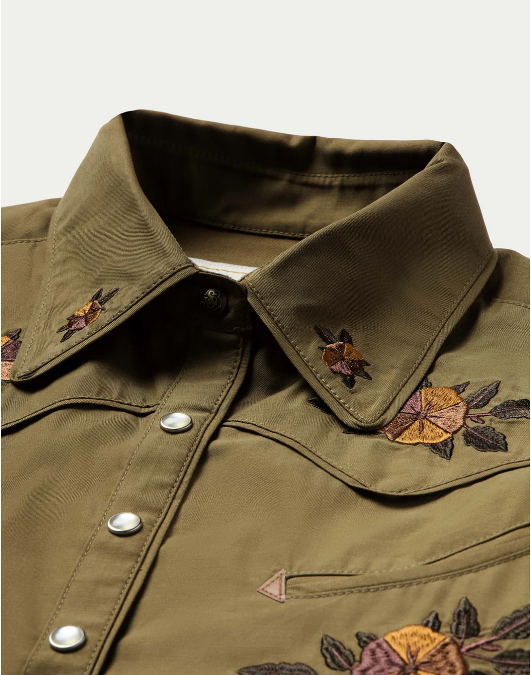 Schaefer Womens Embroidered Snap Western Shirt - Bob's Outdoor
