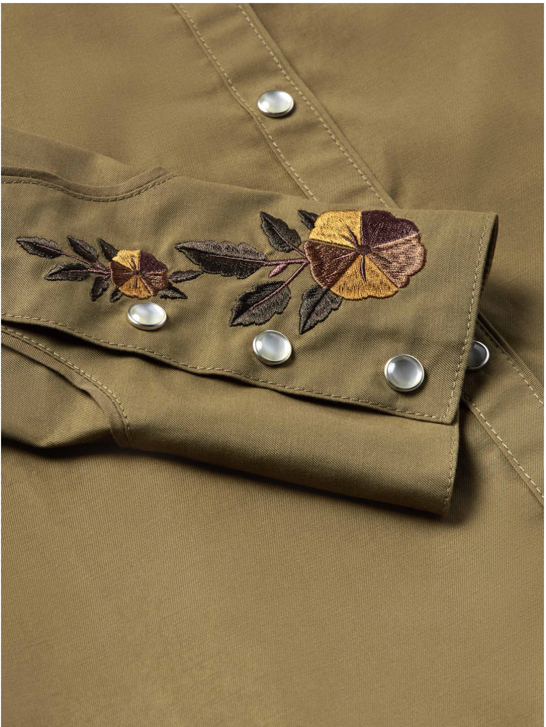 Schaefer Womens Embroidered Snap Western Shirt - Bob's Outdoor