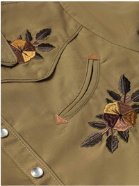 Schaefer Womens Embroidered Snap Western Shirt - Bob's Outdoor