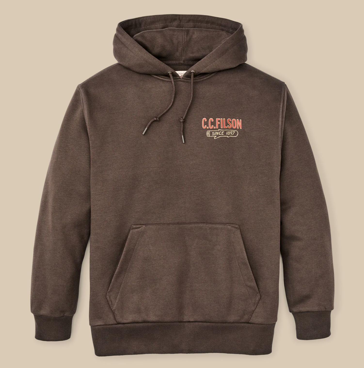 Filson Mens Prospector Graphic Hoodie - Logging - Bob's Outdoor