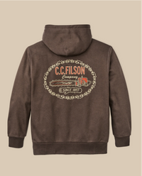 Filson Mens Prospector Graphic Hoodie - Logging - Bob's Outdoor