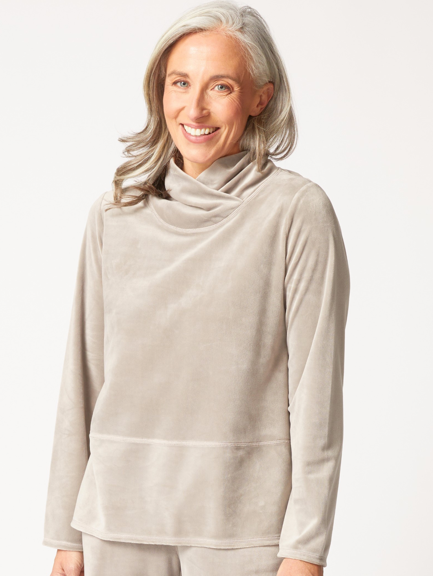 Habitat Womens Cozy Velour Top