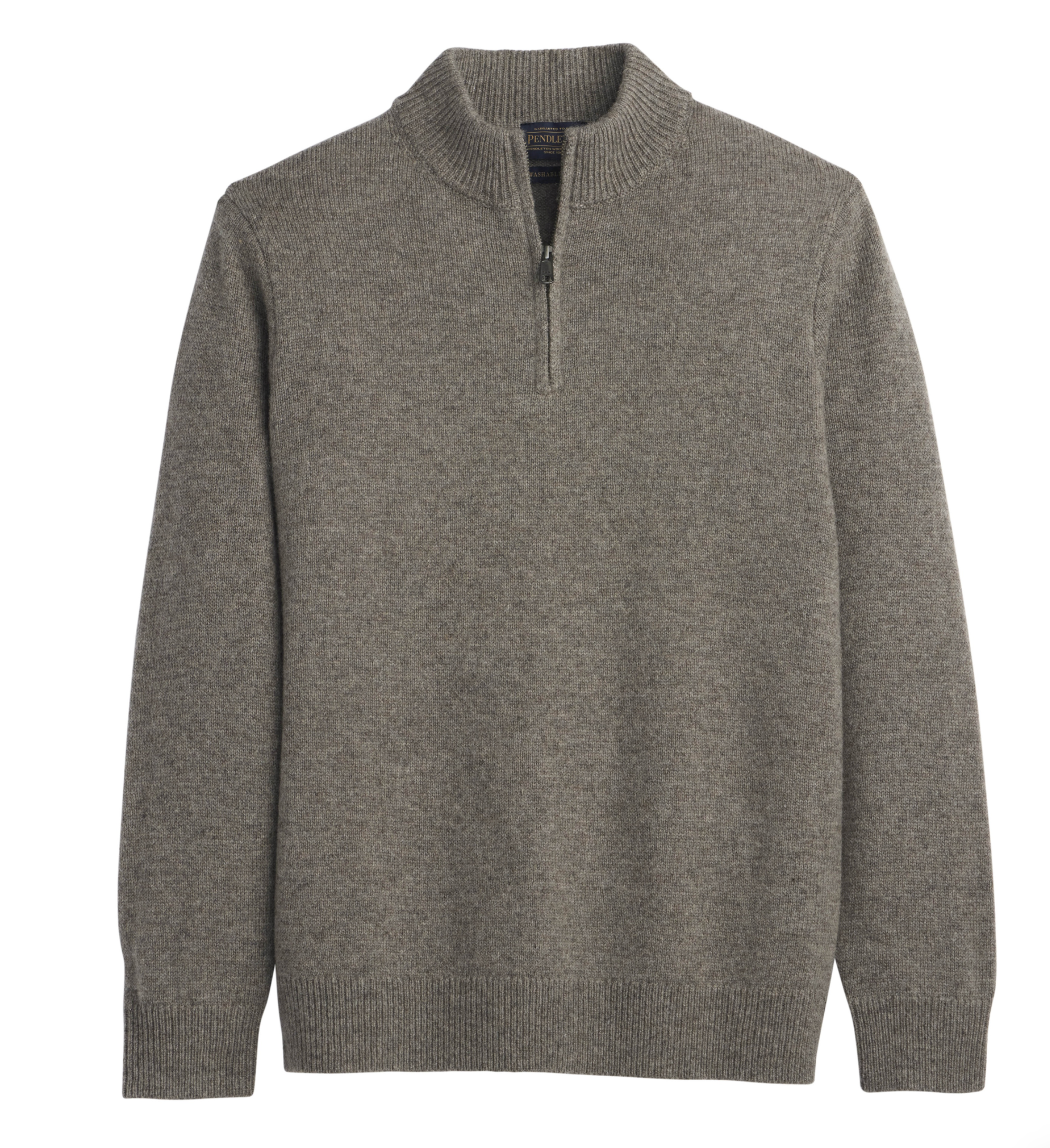 Pendleton Mens Shetland Half-Zip Sweater - Bob's Outdoor
