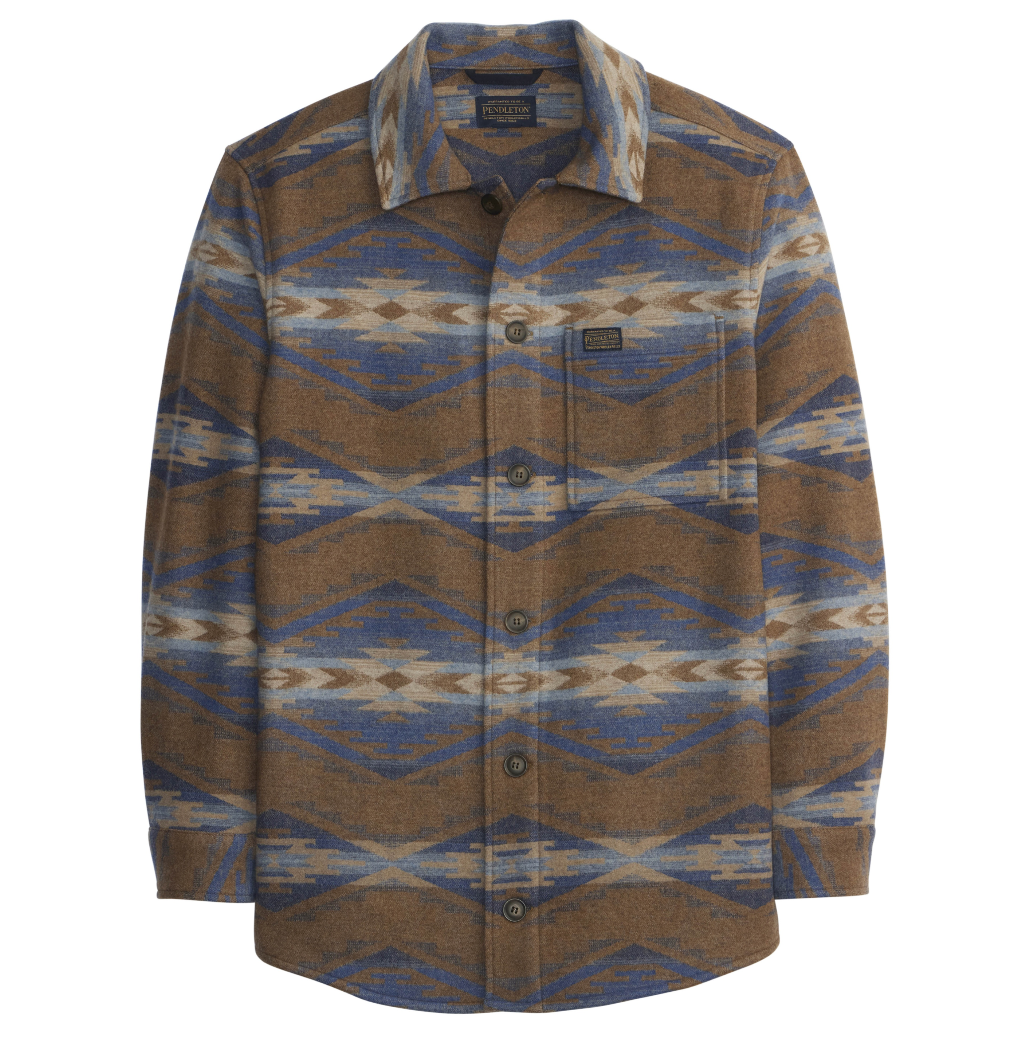 Pendleton Mens Lightweight Wool Overshirt