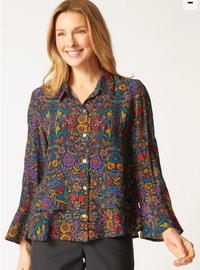 Habitat Womens Off the Vine Flounce Shirt