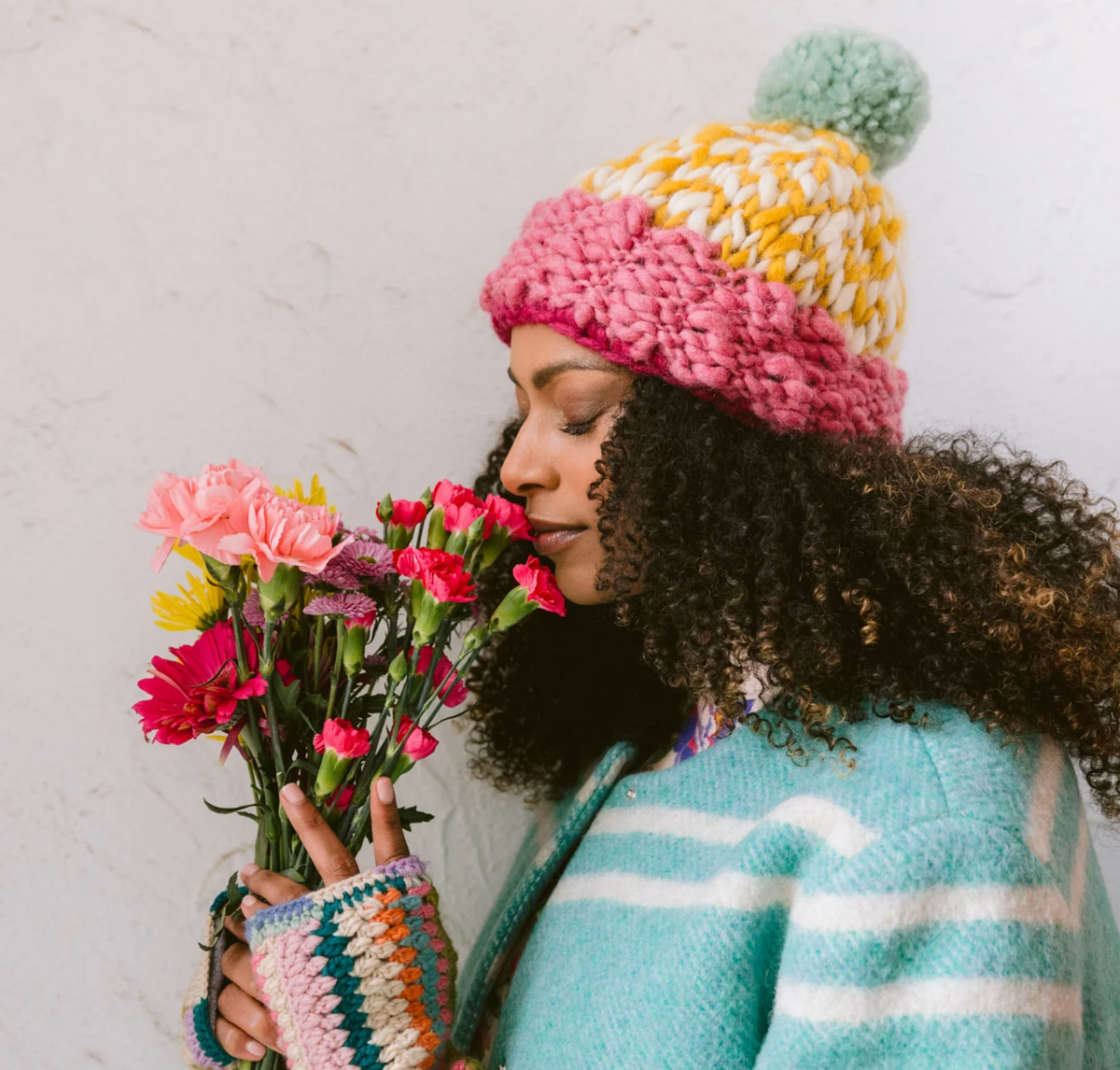 French Knot Womens Phoebe Hat