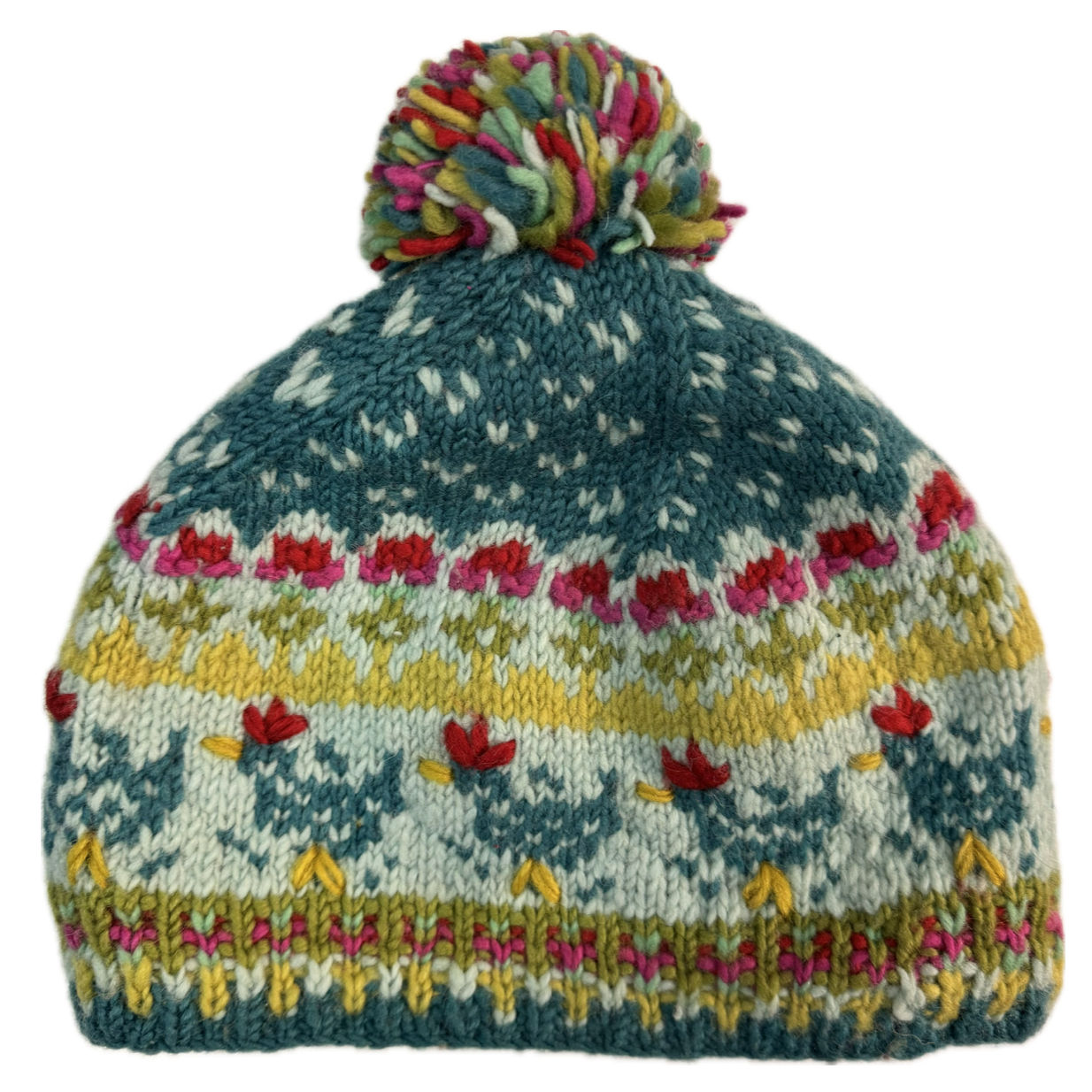 French Knot Womens Heirloom Hen Hat