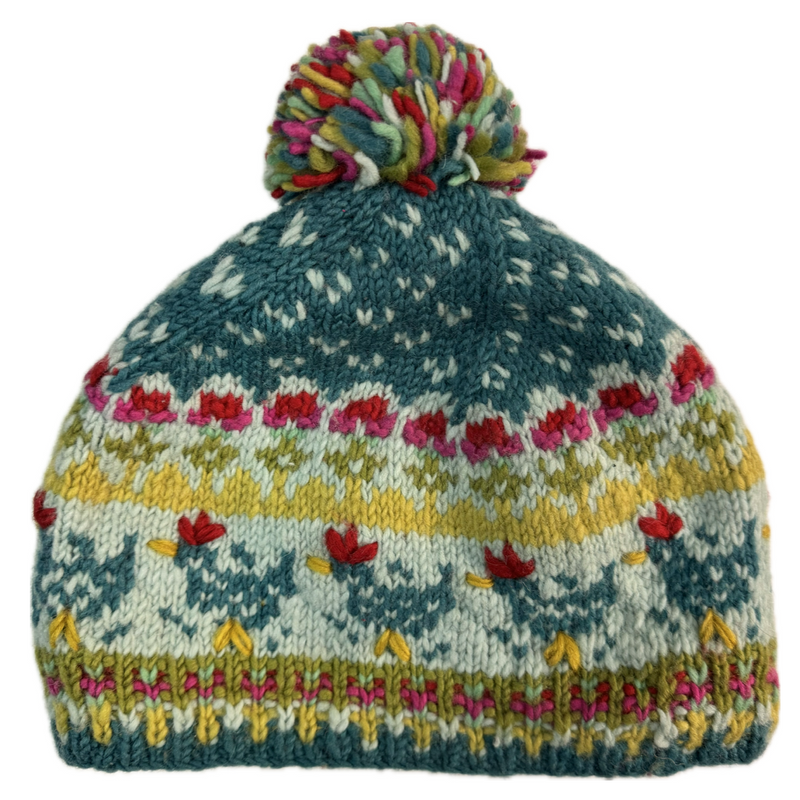 French Knot Womens Heirloom Hen Hat