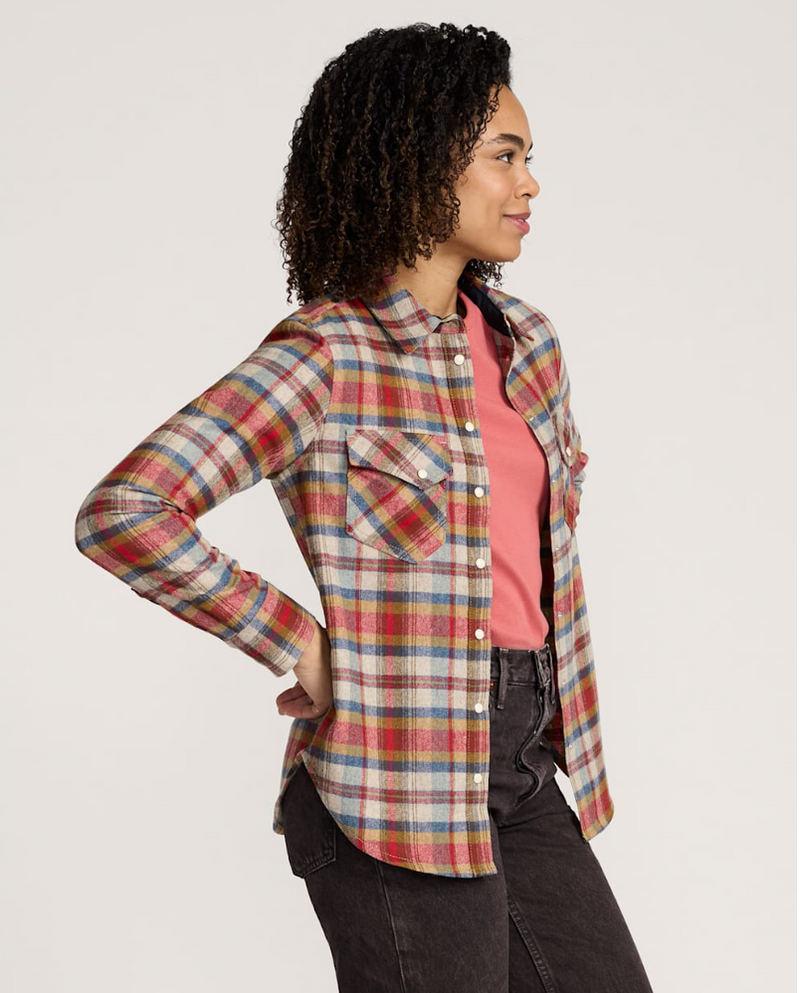 Pendleton Womens Plaid Gambler Shirt