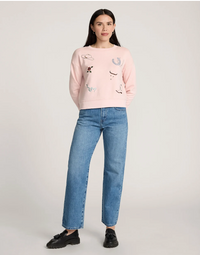Pendleton Womens Graphic French Terry Pullover