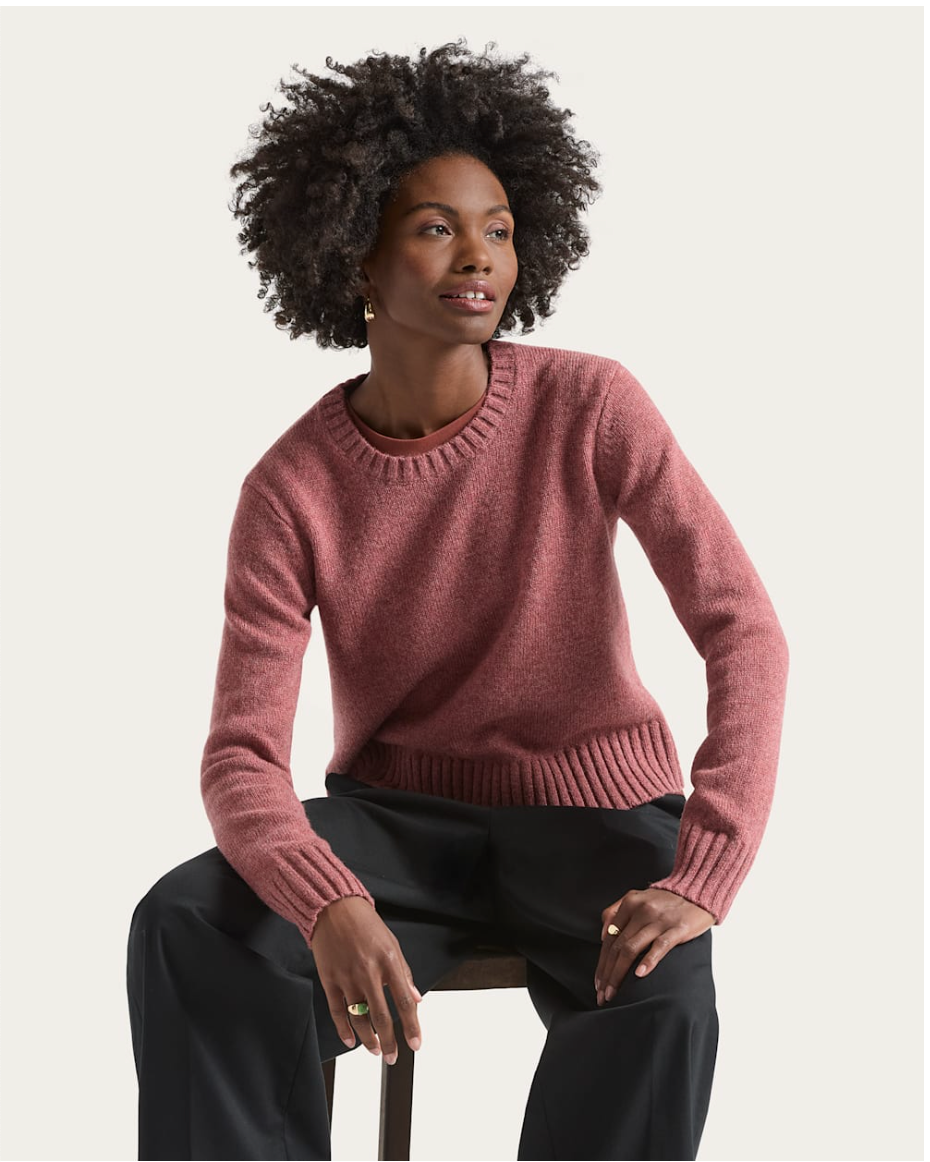 Pendleton Womens Shetland Crewneck Sweater