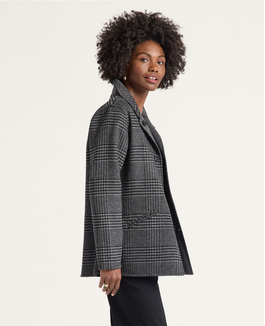 Pendleton Womens Reversible Wool Coat