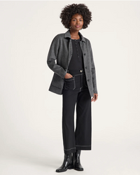 Pendleton Womens Reversible Wool Coat