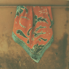 Tirzah Lane Art Tencel and Silk Scarf - Spurs N'Horseshoes in Rust Silk Western Cowgirl