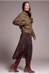 Tribal Womens Vintage Faux Leather Jacket