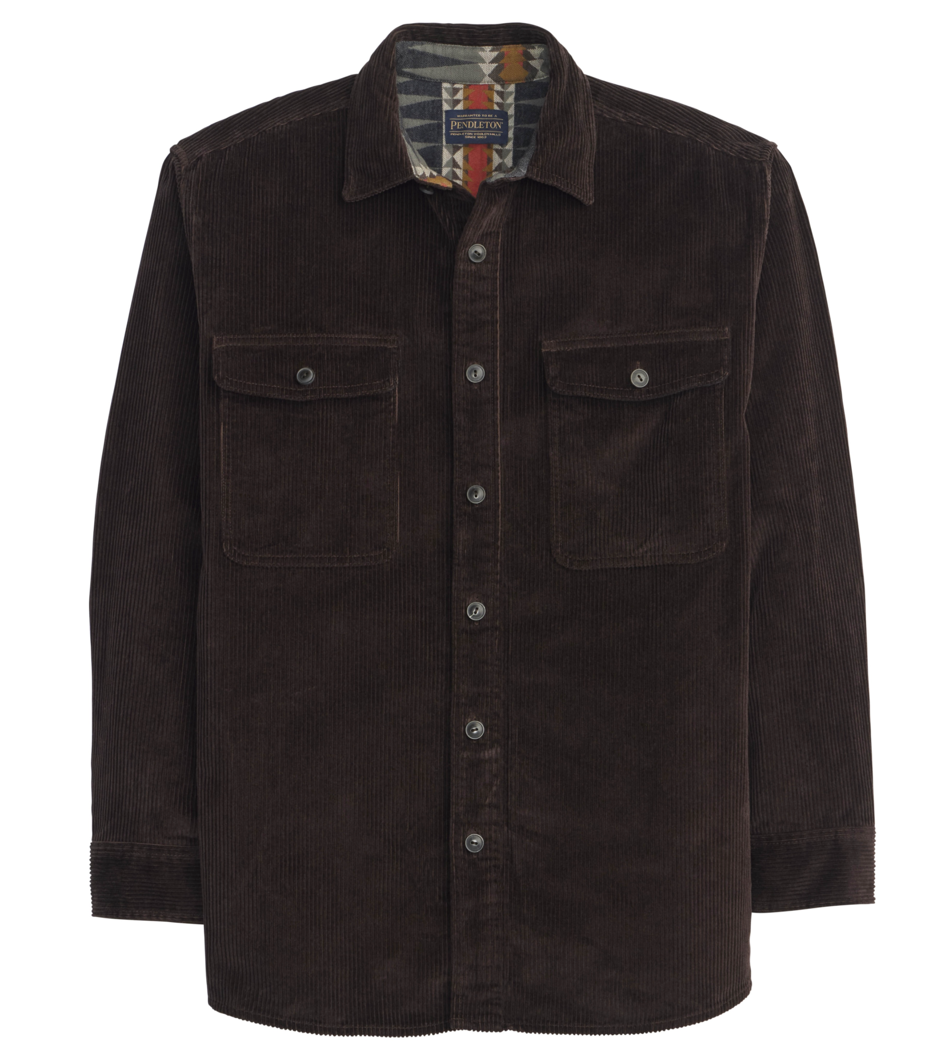 Pendleton Mens Belmont Corduroy Shirt Jacket