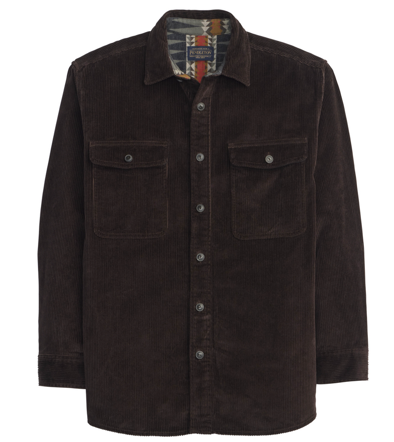 Pendleton Mens Belmont Corduroy Shirt Jacket