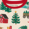Little Blue House Kids Tree Farm Merry Christmas Pajama Set